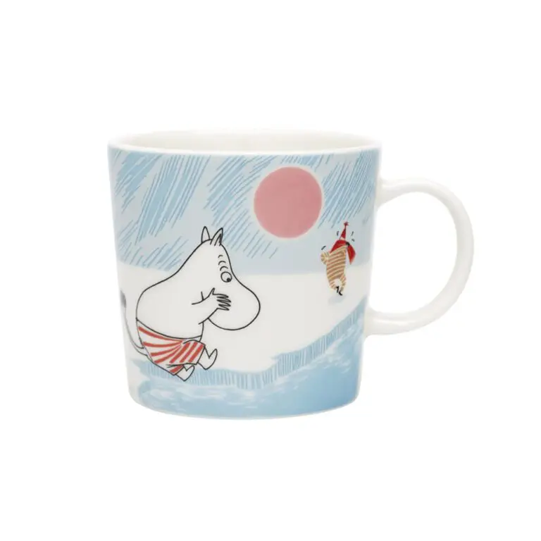 Moomin mug Ice Swimming
